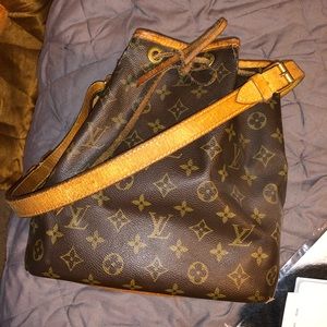 LV bucket bag
